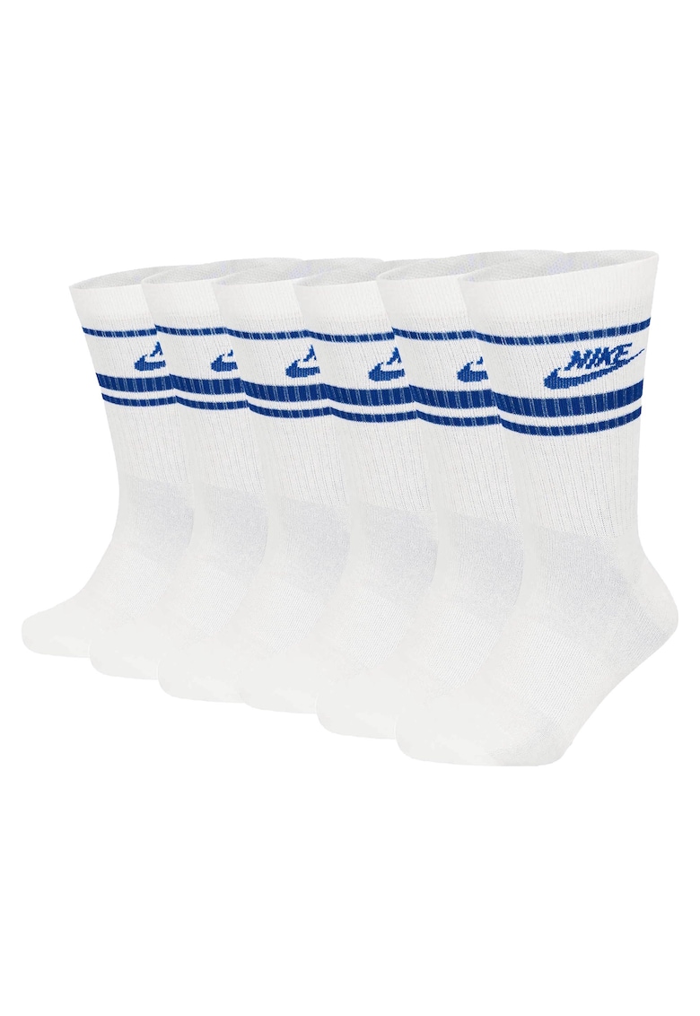 Set de sosete lungi unisex cu imprimeu logo Everyday Essential - 6 perechi