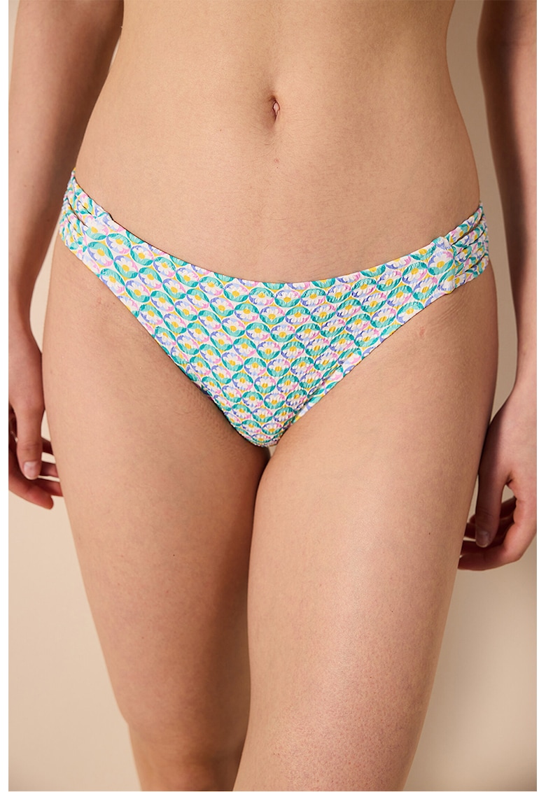 Slip cu imprimeu floral