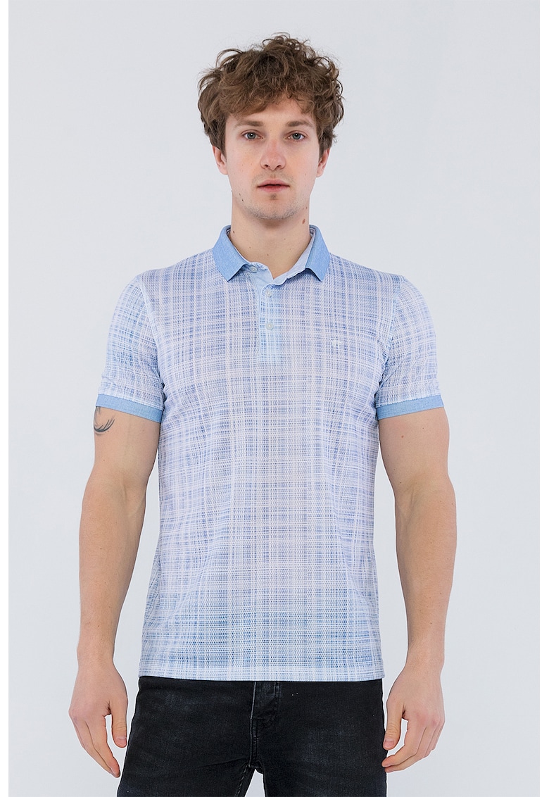 Tricou polo in carouri