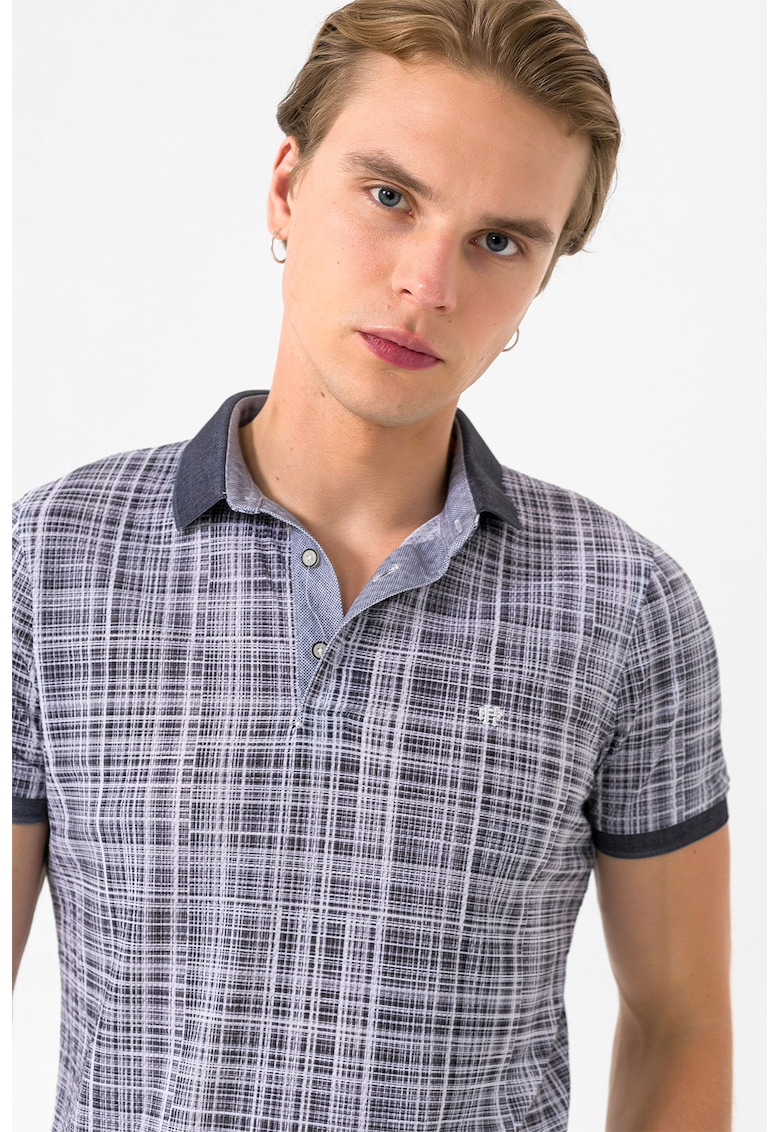 Tricou polo in carouri Tricou polo in carouri