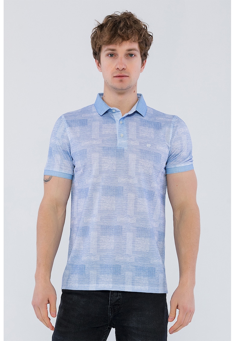 Tricou polo cu imprimeu