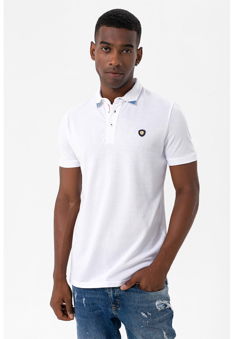 Tricou polo de bumbac