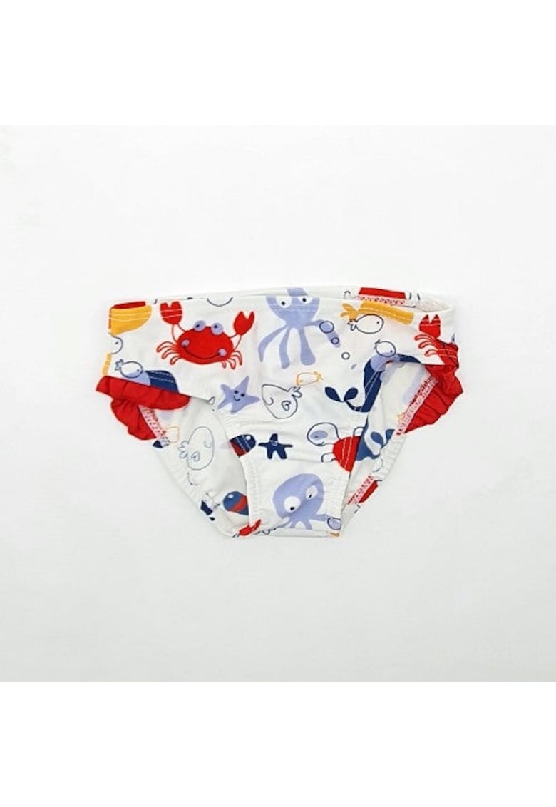 Slip de baie fetite -  Lumea Acvatica - 32029 - Alb