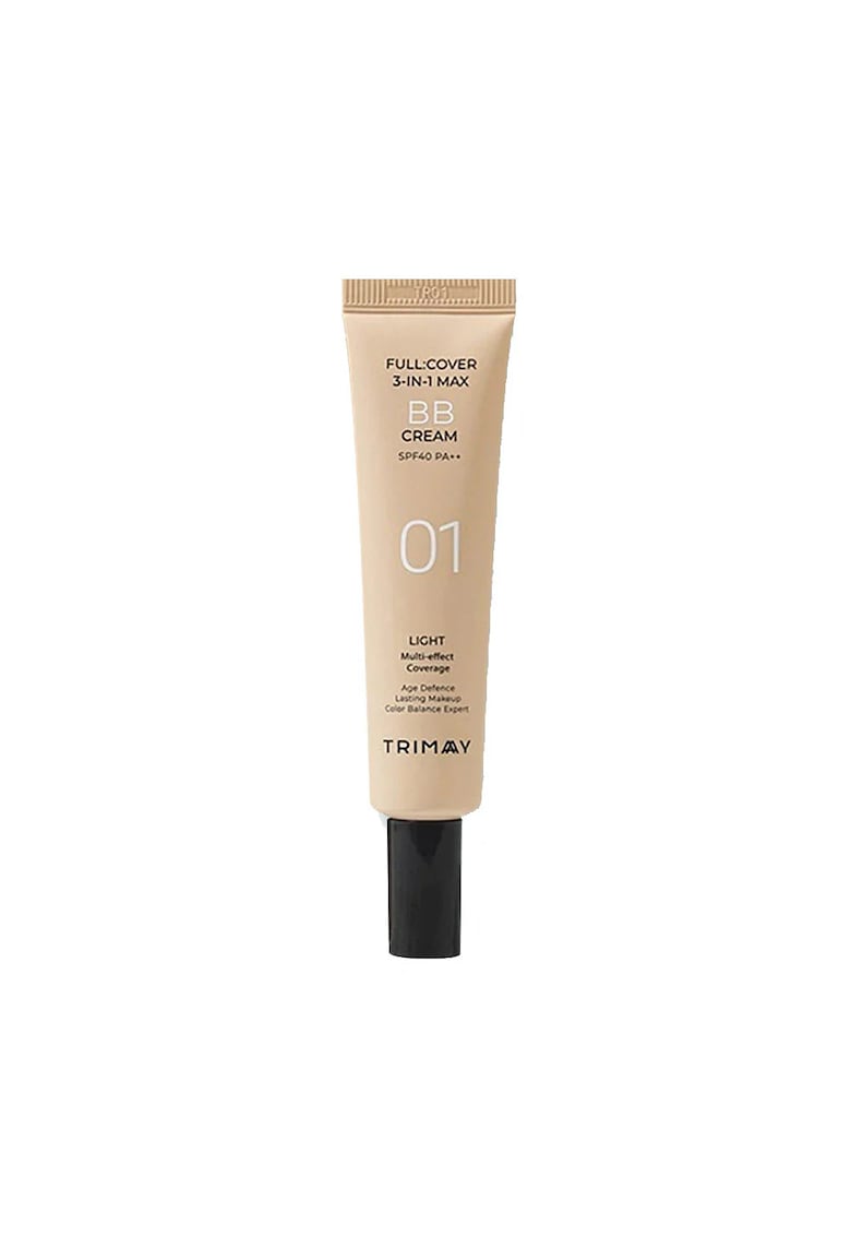 Crema coloranta BB Cream SPF40 PA++ Full Cover 3-in-1 Max - 30 ml - Light