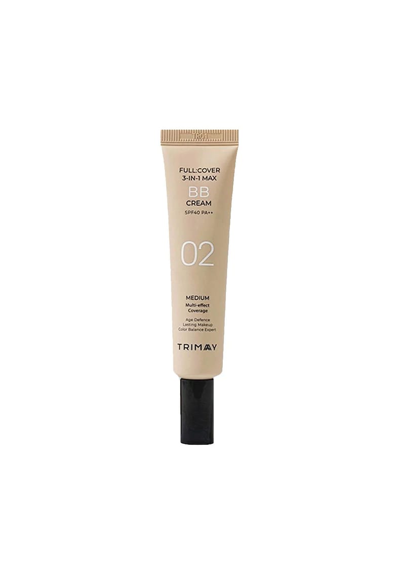 Crema coloranta BB Cream SPF40 PA++ Full Cover 3-in-1 Max - 30 ml - Medium