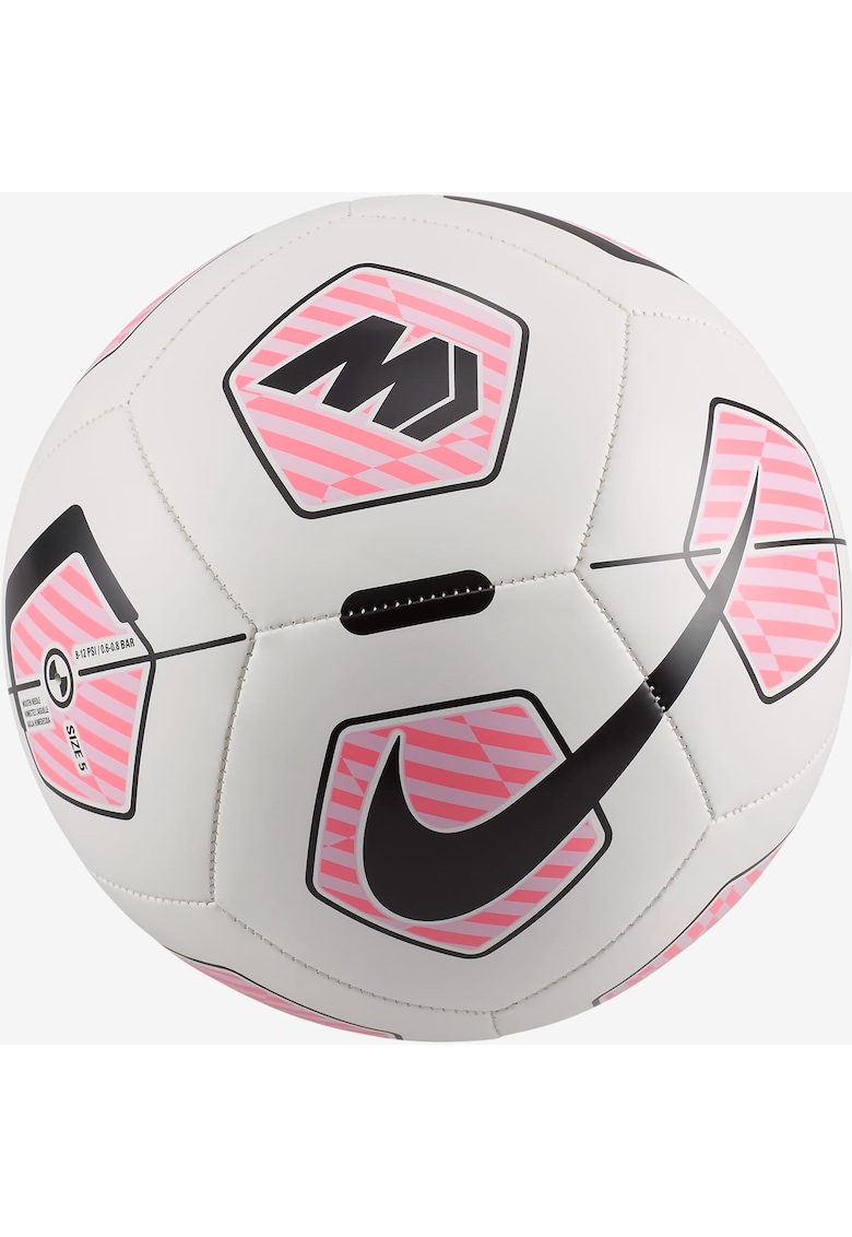 Minge fotbal Mercurial Fade - marime 5 - alb/roz