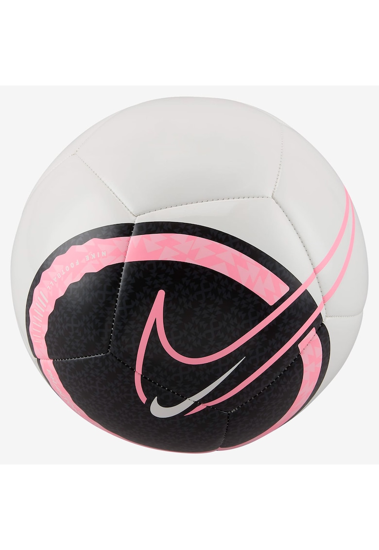 Minge fotbal Phantom - marime 5 - alb/negru