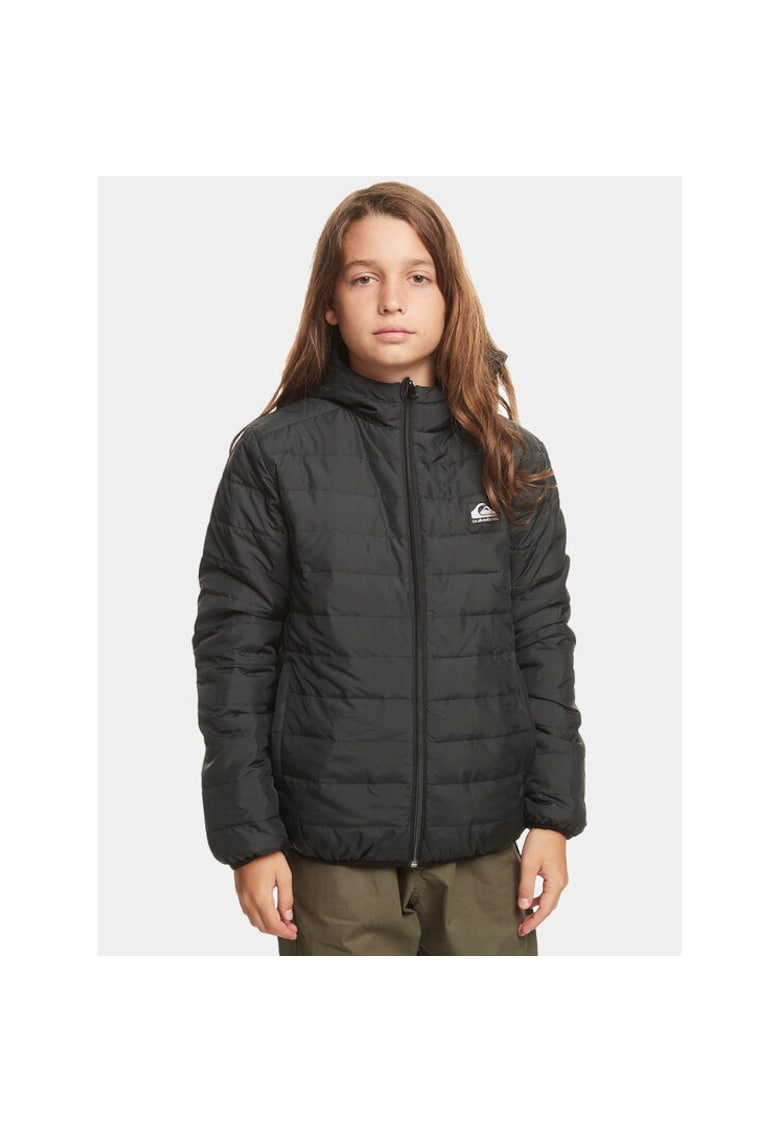 Geaca copii - 7171 - Poliester - Negru