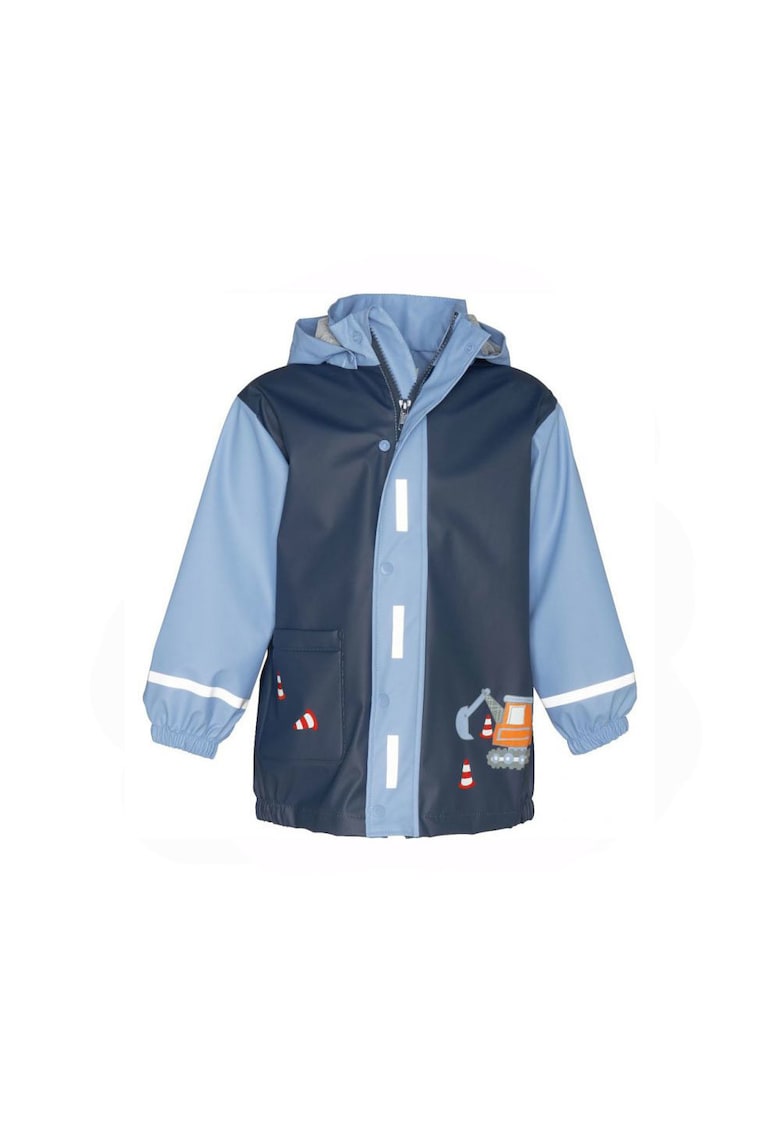 Pelerina de ploaie copii -  Construction - Albastru