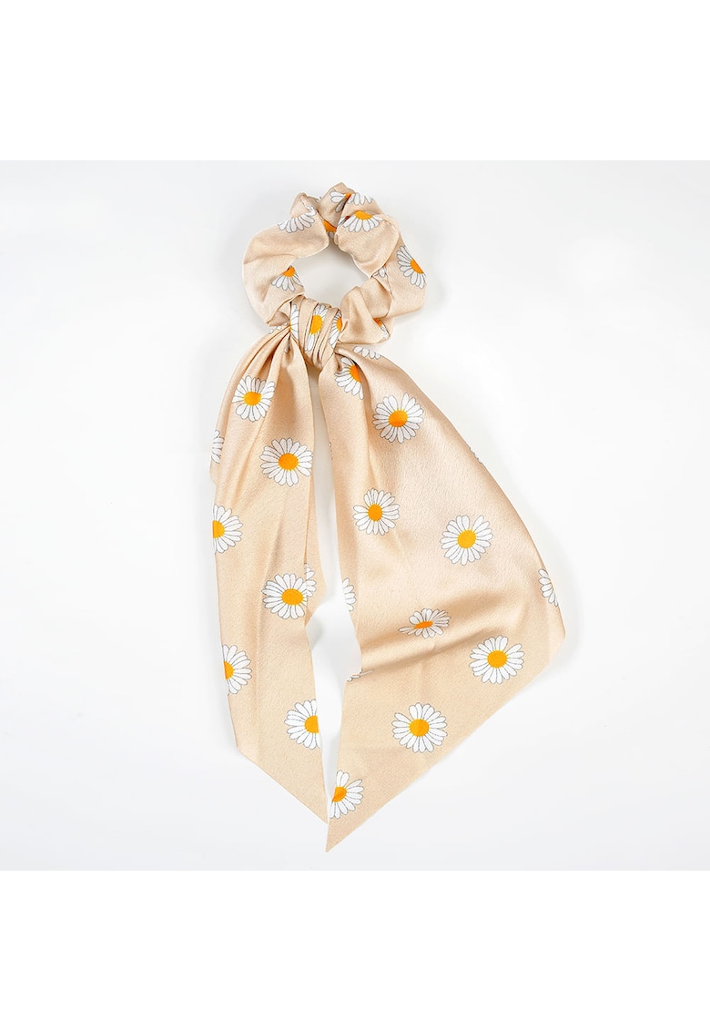 Elastic de par bej cu margarete