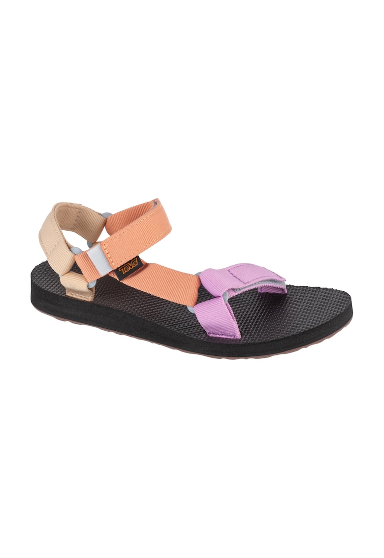 Teva Sandale wedge din material textil cu velcro Original Universal