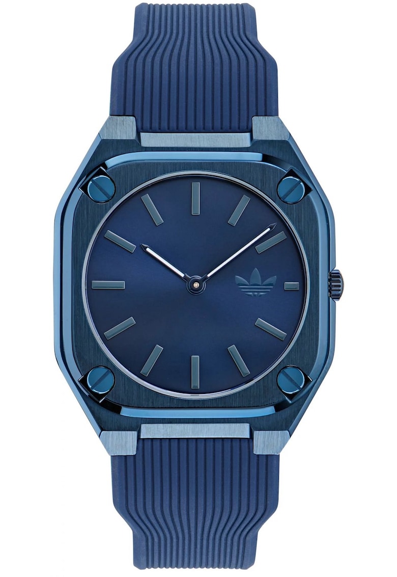 Ceas barbati - Adidas - Inox/Silicon - Mecanism Quartz - Albastru