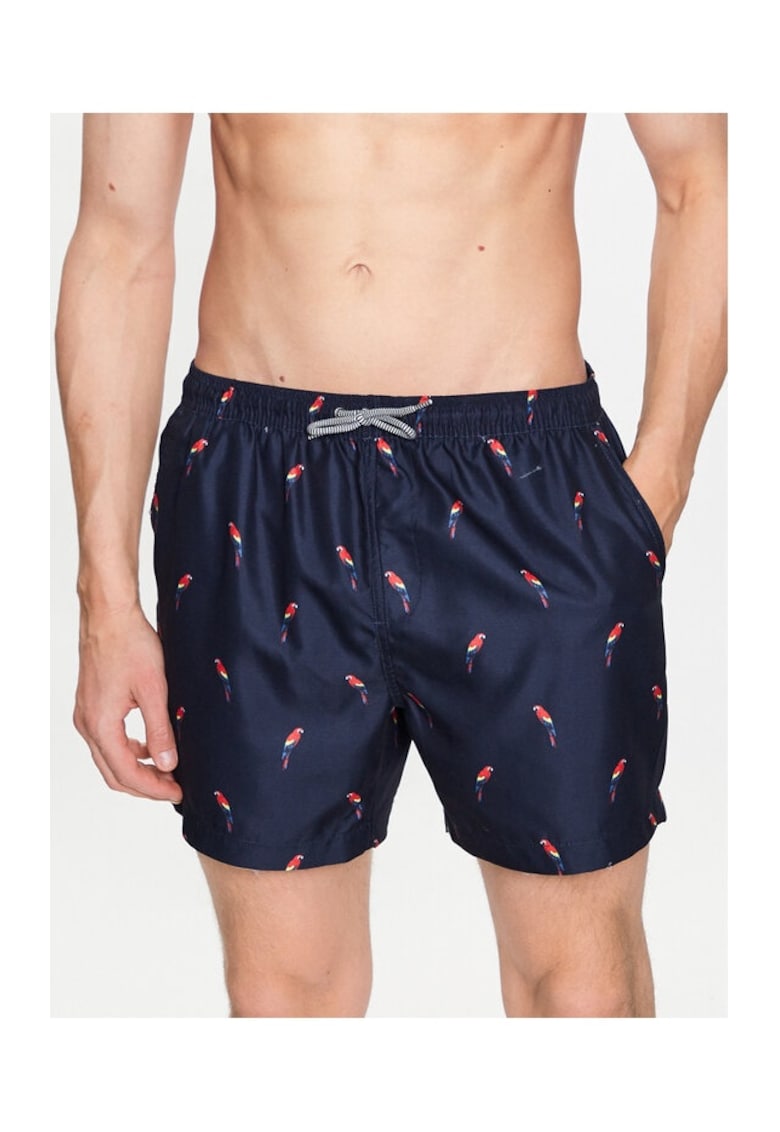 Short de baie barbati - 63476 - Poliester - Bleumarin