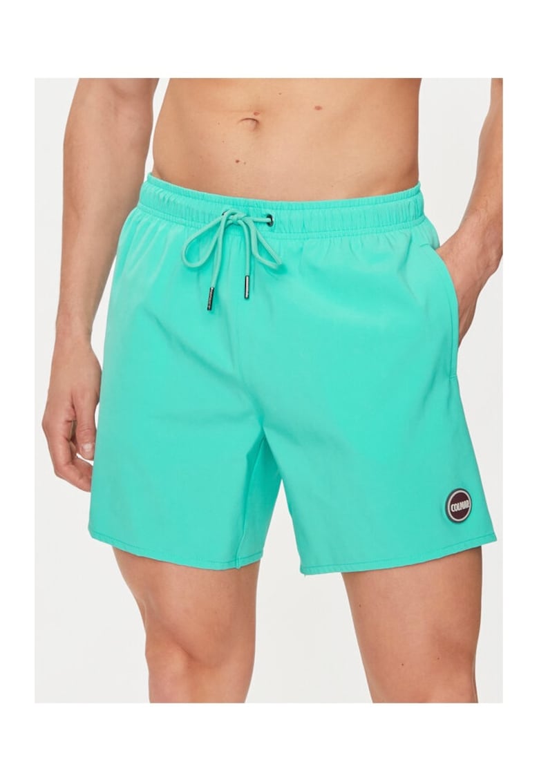 Short de baie barbati - 55570 - Poliester - Verde