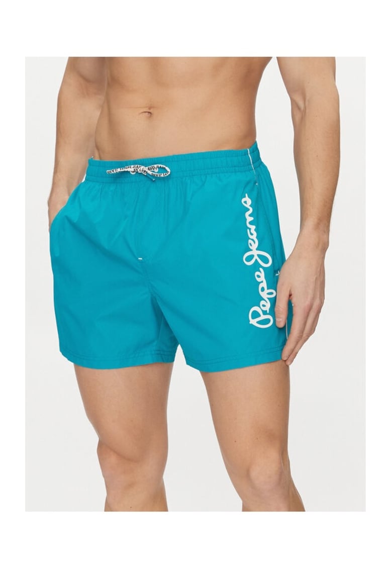 Short de baie barbati - 65838 - Poliester - Albastru