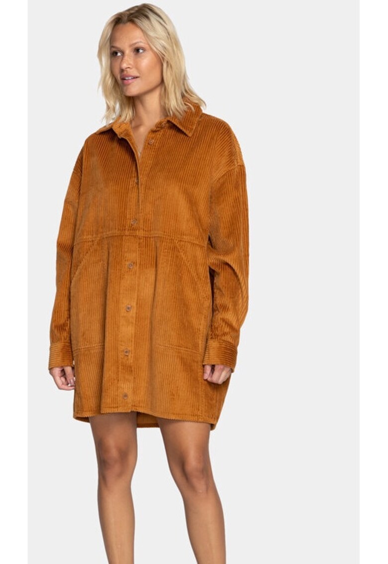 Rochie - 9397 - Bumbac - Maro