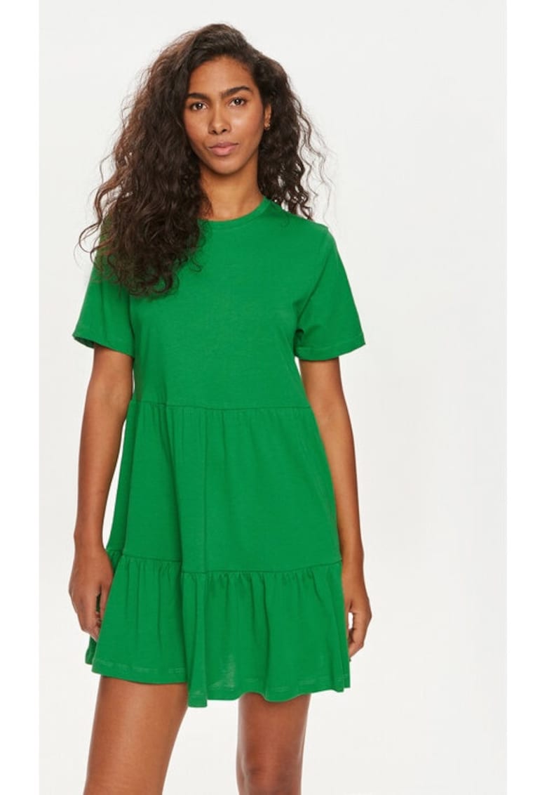 Rochie - 2581 - Bumbac - Verde