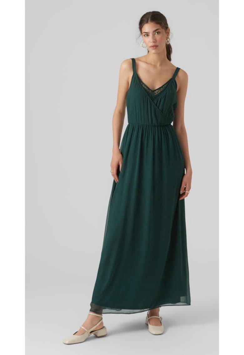 Rochie - 85661 - Poliester - Verde