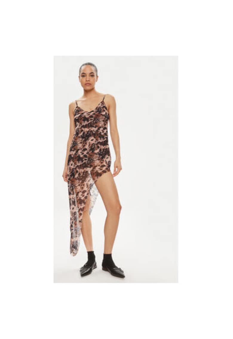 Rochie - 07538 - Poliester - Maro - Maro