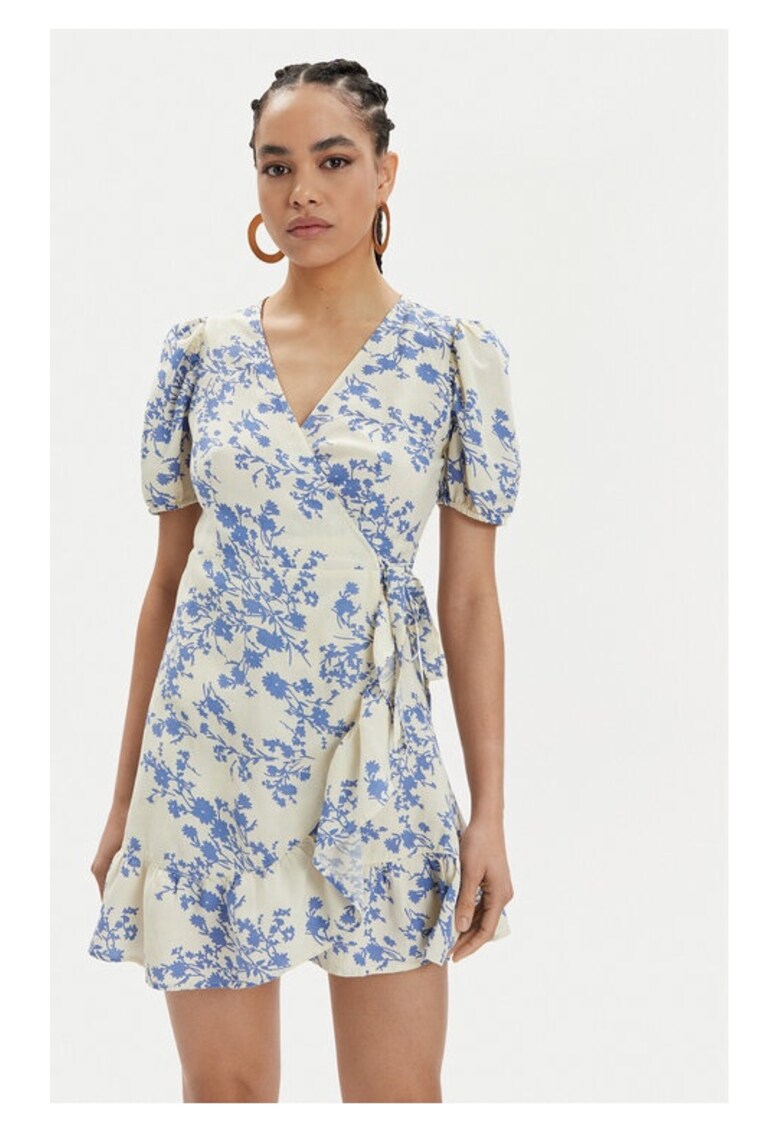 Rochie - 95379 - Viscoza - Albastru