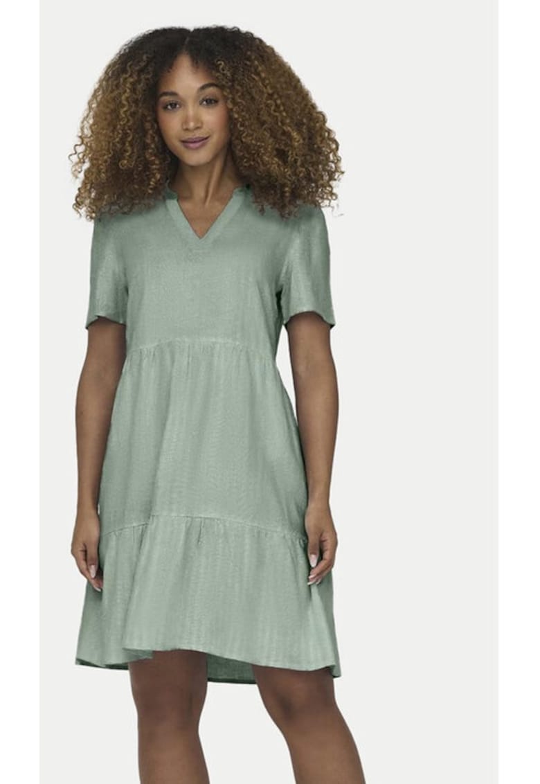 Rochie - 89079 - In/Viscoza - Verde