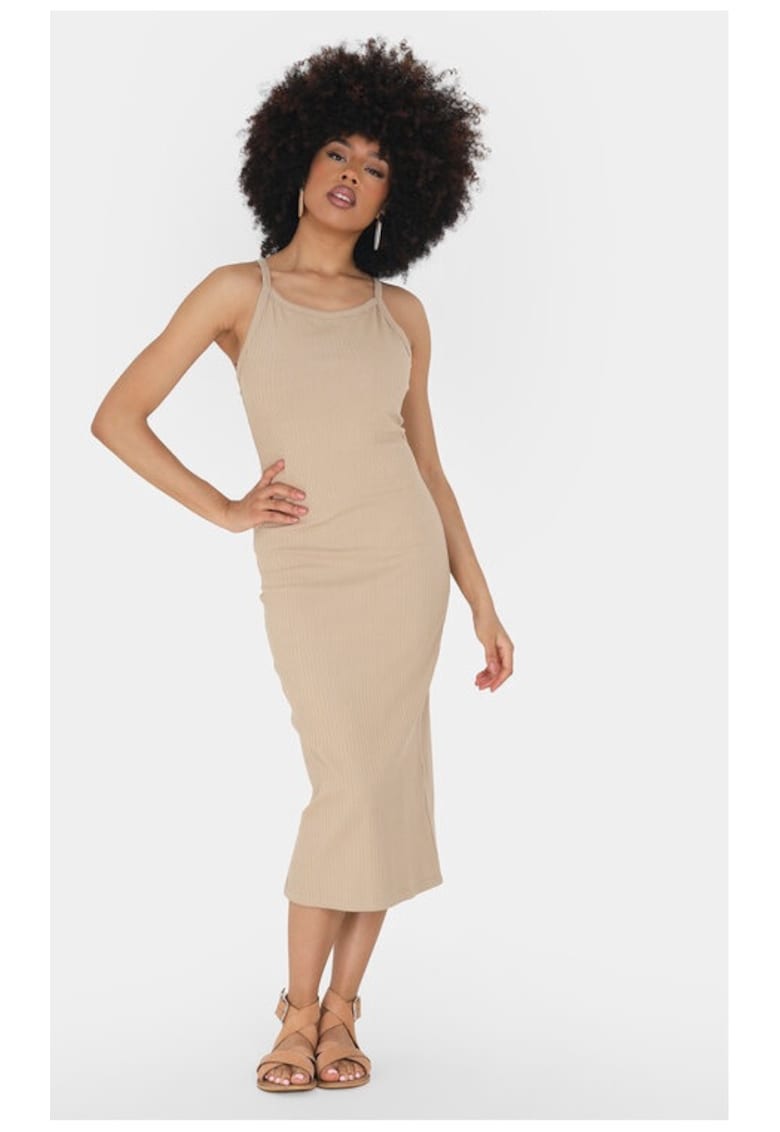 Rochie - 95300 - Bumbac - Bej