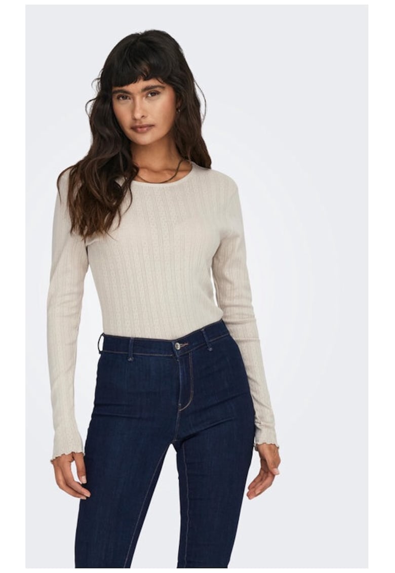 Bluza dama - 87047 - Bumbac - Bej