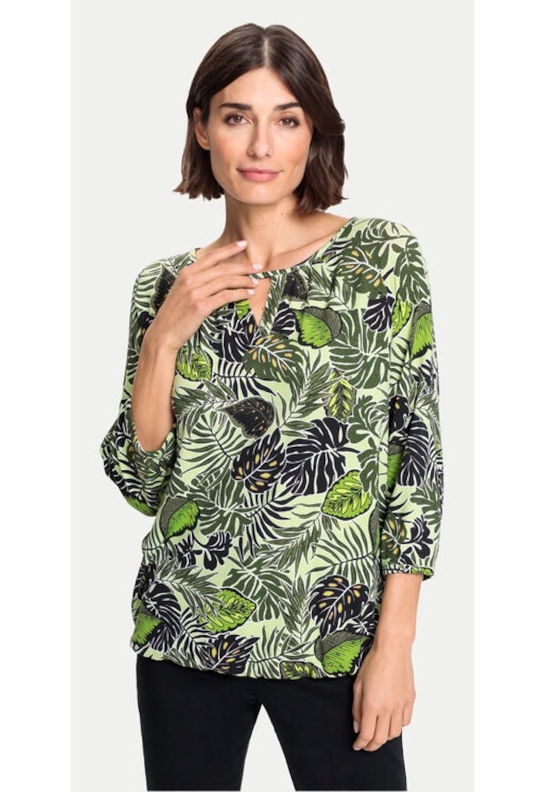 Bluza dama - 66853 - Bumbac - Verde