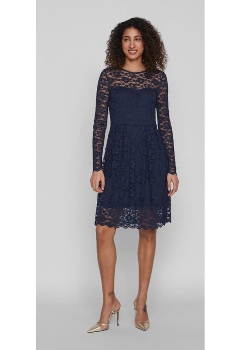 Rochie - 79145 - Poliamida - Bleumarin