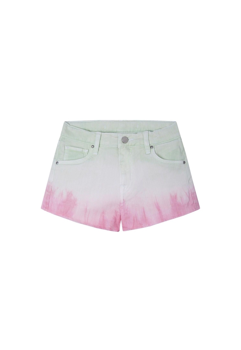 Pepe Jeans Pantaloni scurti din denim fete Patty Splash bumbac - Multicolor