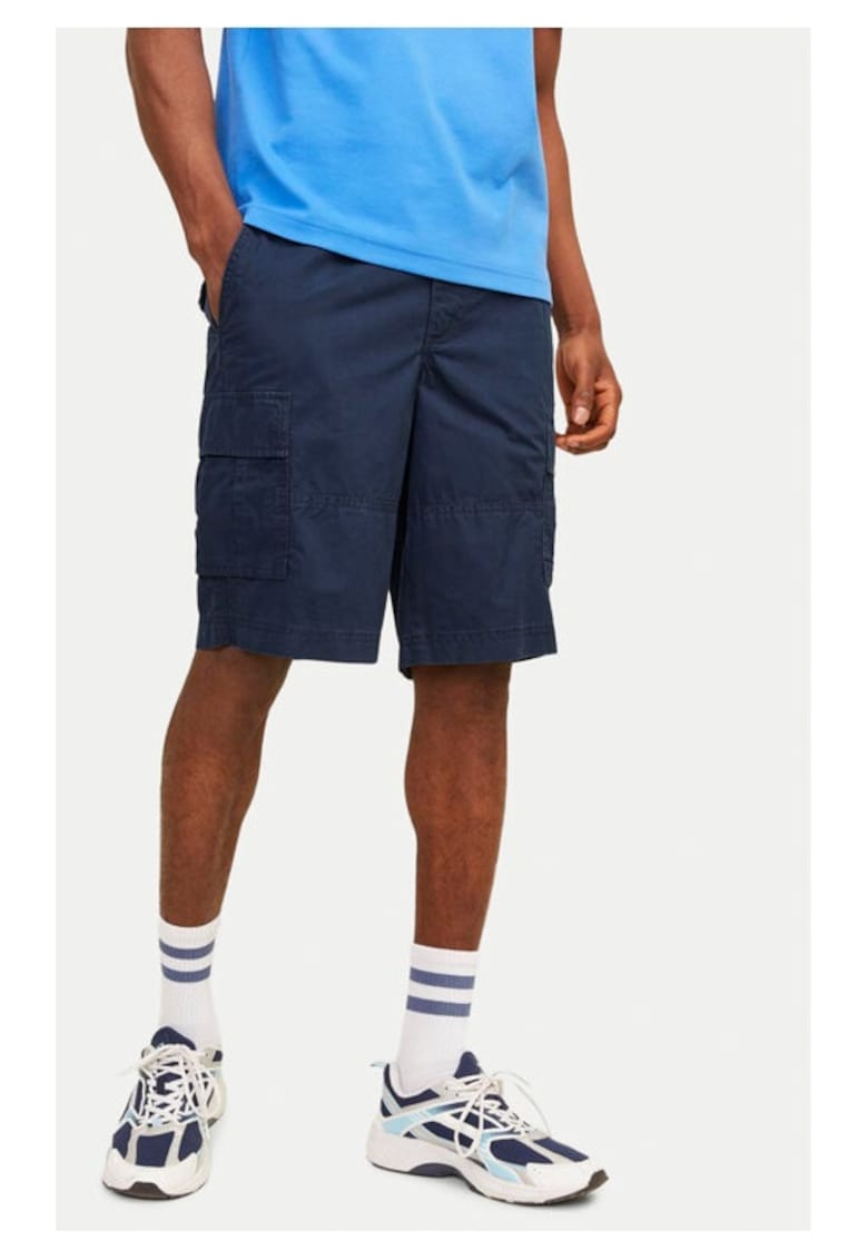 Pantaloni barbati - 7800 - Bumbac - Bleumarin