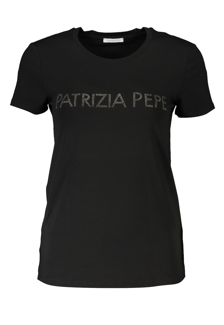 Tricou dama - 8% Elastan - 92% Viscosa - Negru - CM1419J013 - Negru