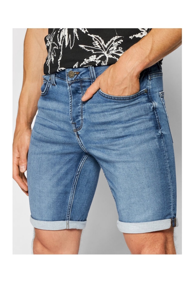 Pantaloni barbati - 3204 - Bumbac/Poliester - Bleumarin