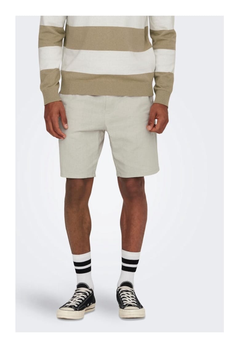 Pantaloni barbati - 42480 - Bumbac - Gri