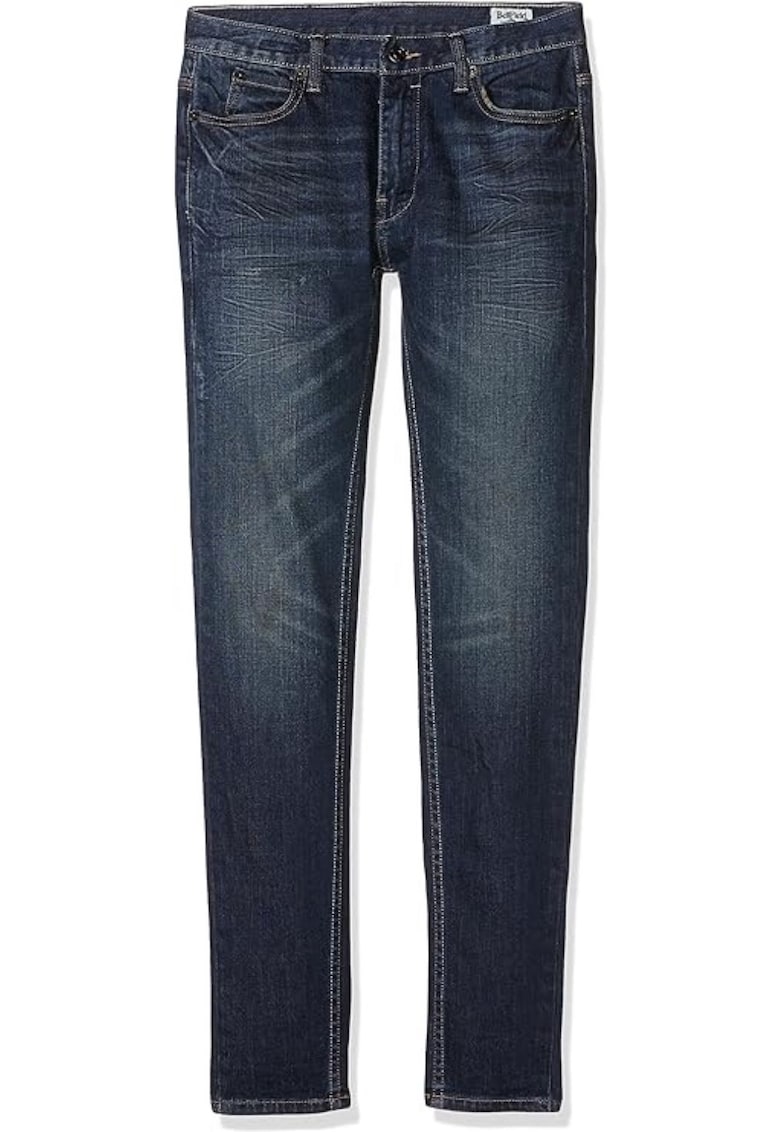 Pantaloni blugi pentru barbati BellField Idol Flume bumbac bleumarin -