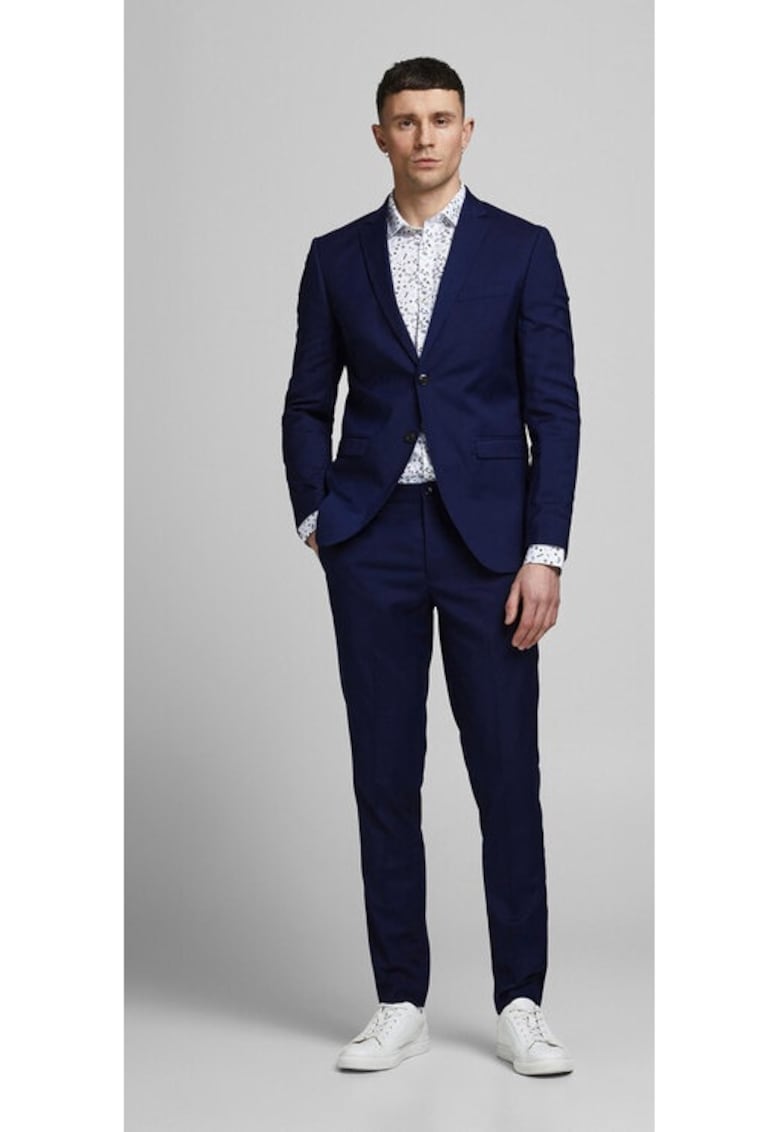 Jack & Jones Costum barbati - 7935 - Poliester - Bleumarin