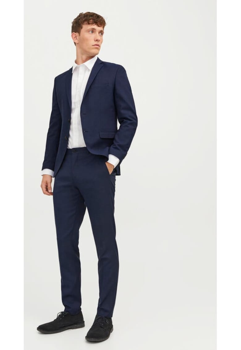 Costum barbati - 42126 - Poliester - Bleumarin
