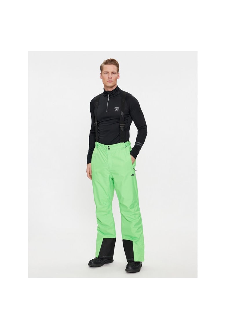 Pantaloni sport barbati - 76167 - Poliester - Verde