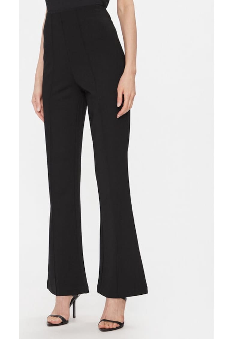 Pantaloni dama - 99808 - Viscoza - Negru