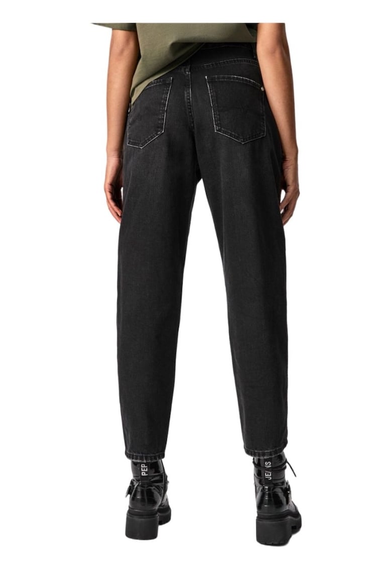 Blugi de dama Rachel negri bumbac -