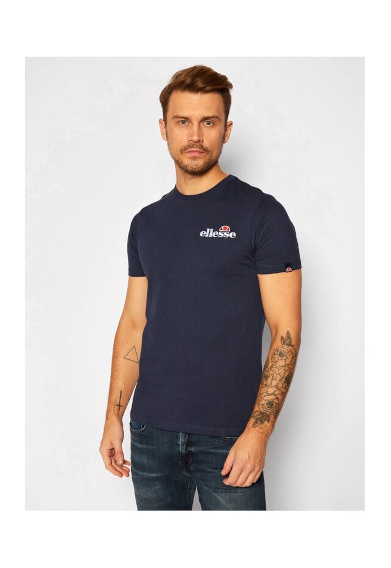 Tricou barbati - 50217 - Bumbac - Bleumarin
