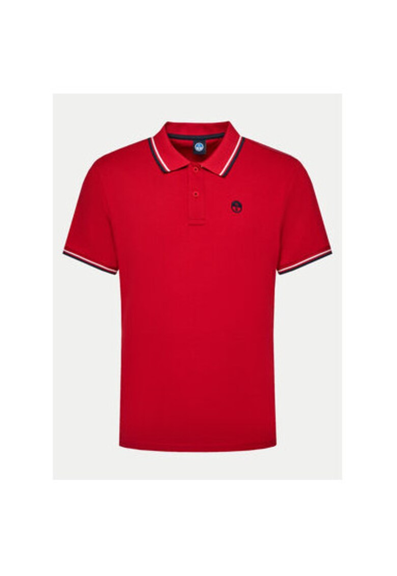 Tricou barbati - 00201 - Bumbac - S INTL - Rosu