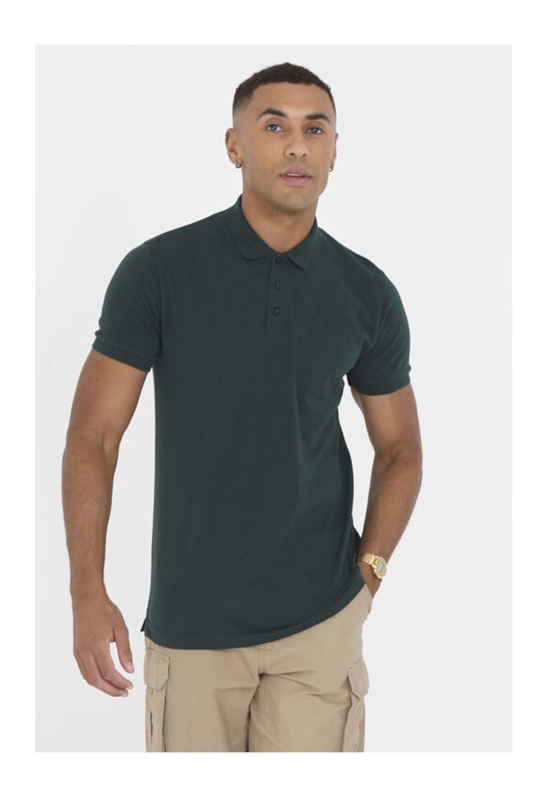 Tricou barbati - 75906 - Bumbac/Poliester - Verde