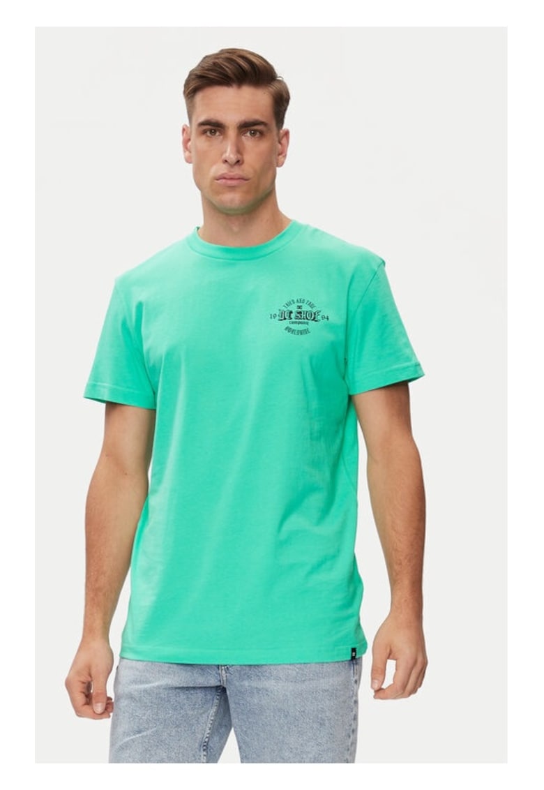 Tricou barbati - 65899 - Bumbac - Verde