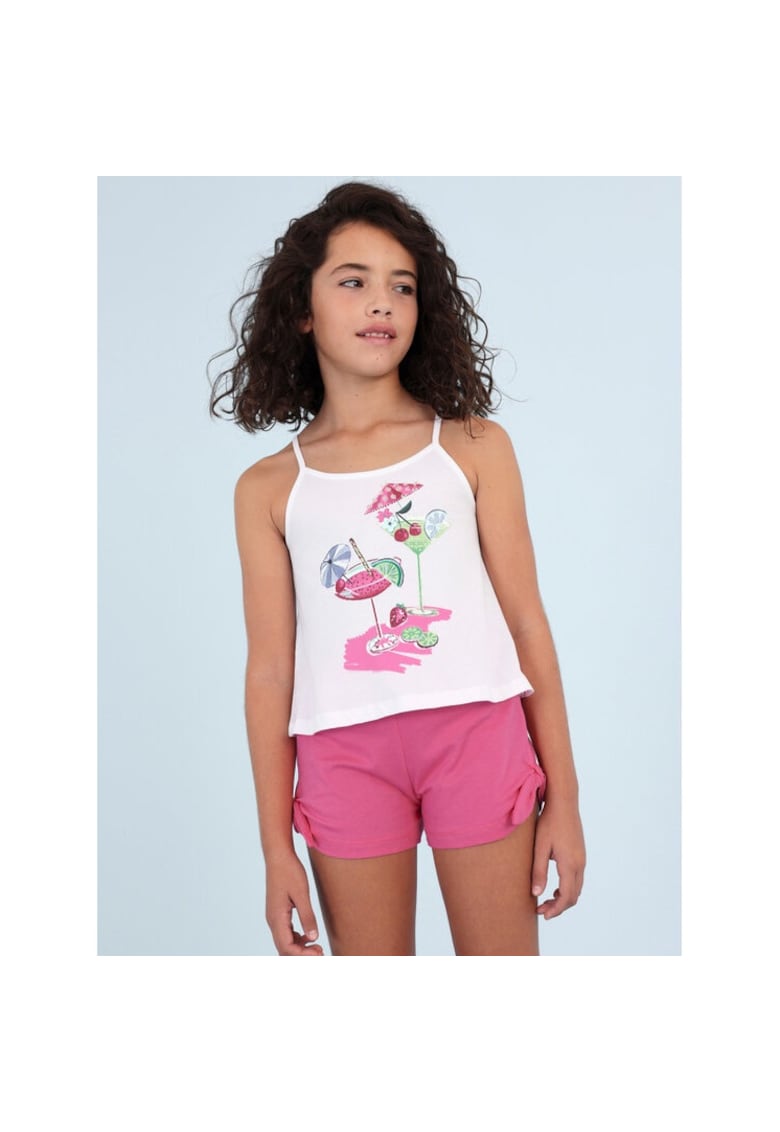 Compleu copii -  82469 - Bumbac - Roz/Alb