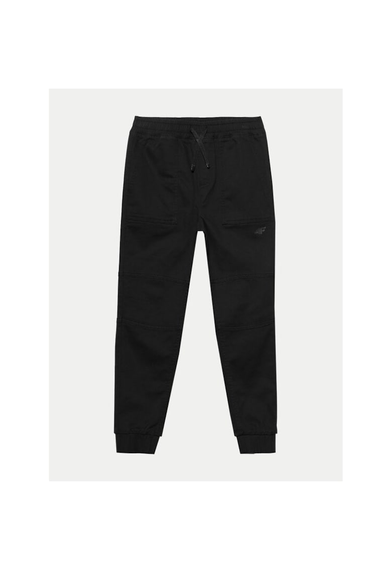 Pantaloni copii - 21654 - Bumbac - Negru