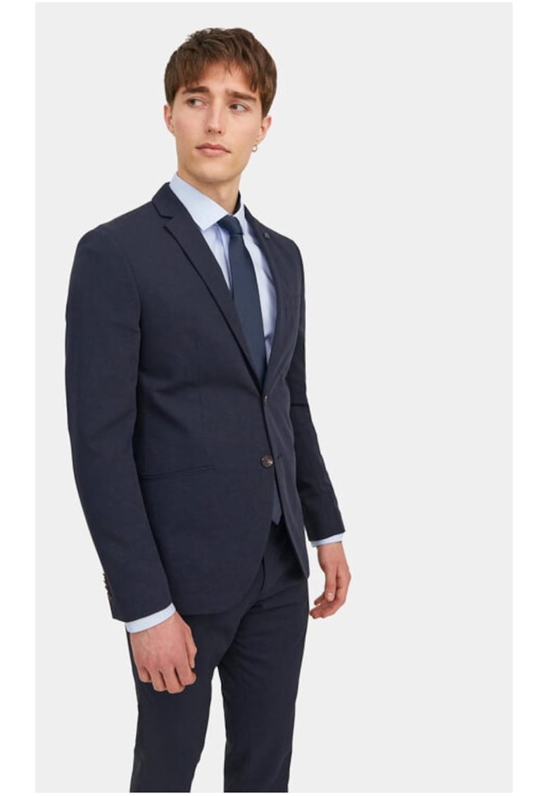 Cravata barbati - 10958 - Poliester - One size - Bleumarin