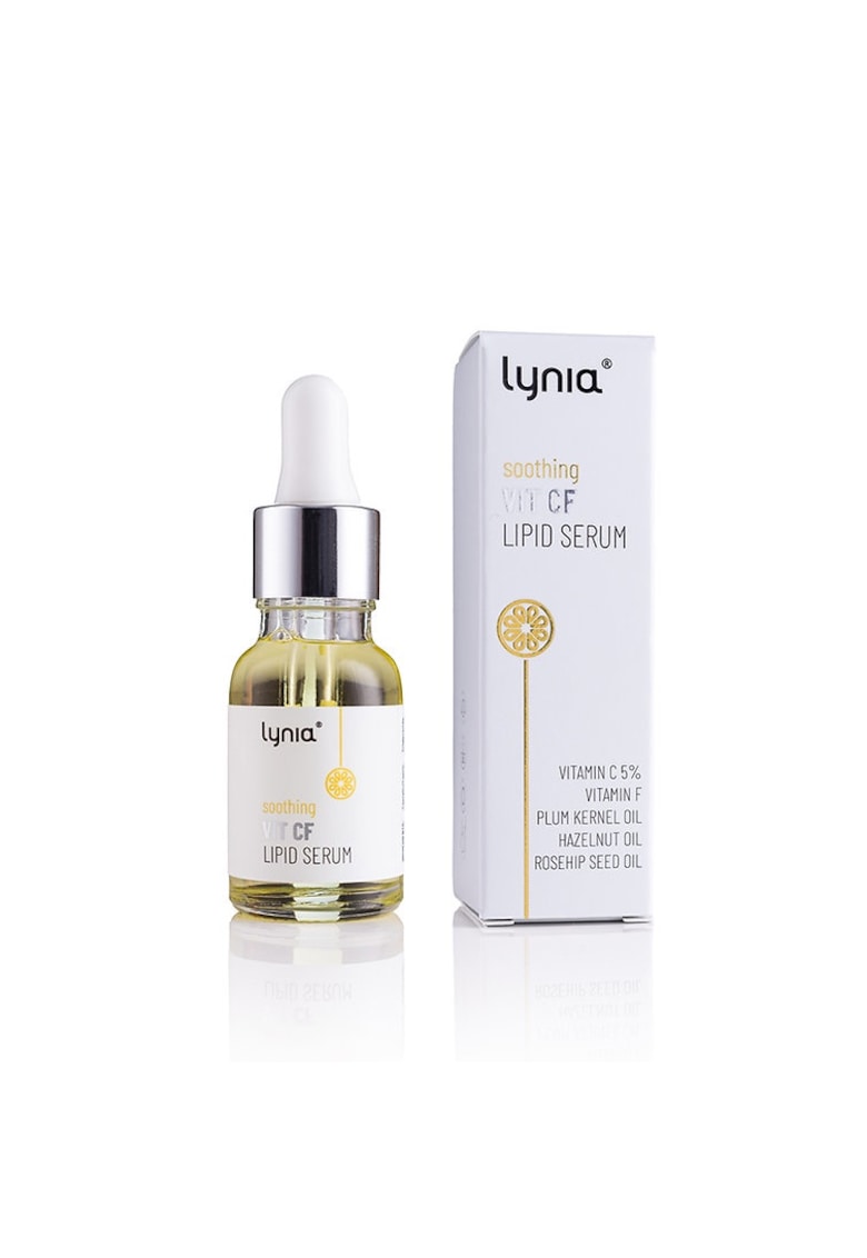 Ser facial lipidic linistitor cu vitaminele C si F - 15 ml