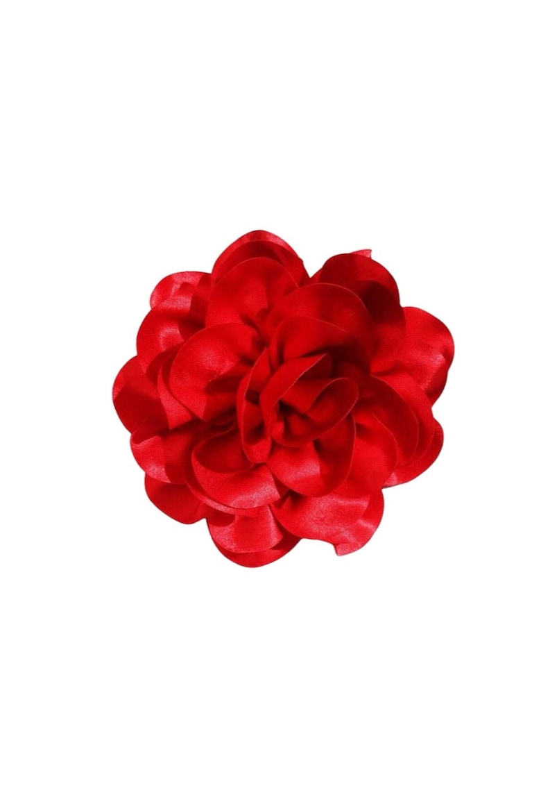 Brosa tip floare supradimensionata - rosie - Azalia C22