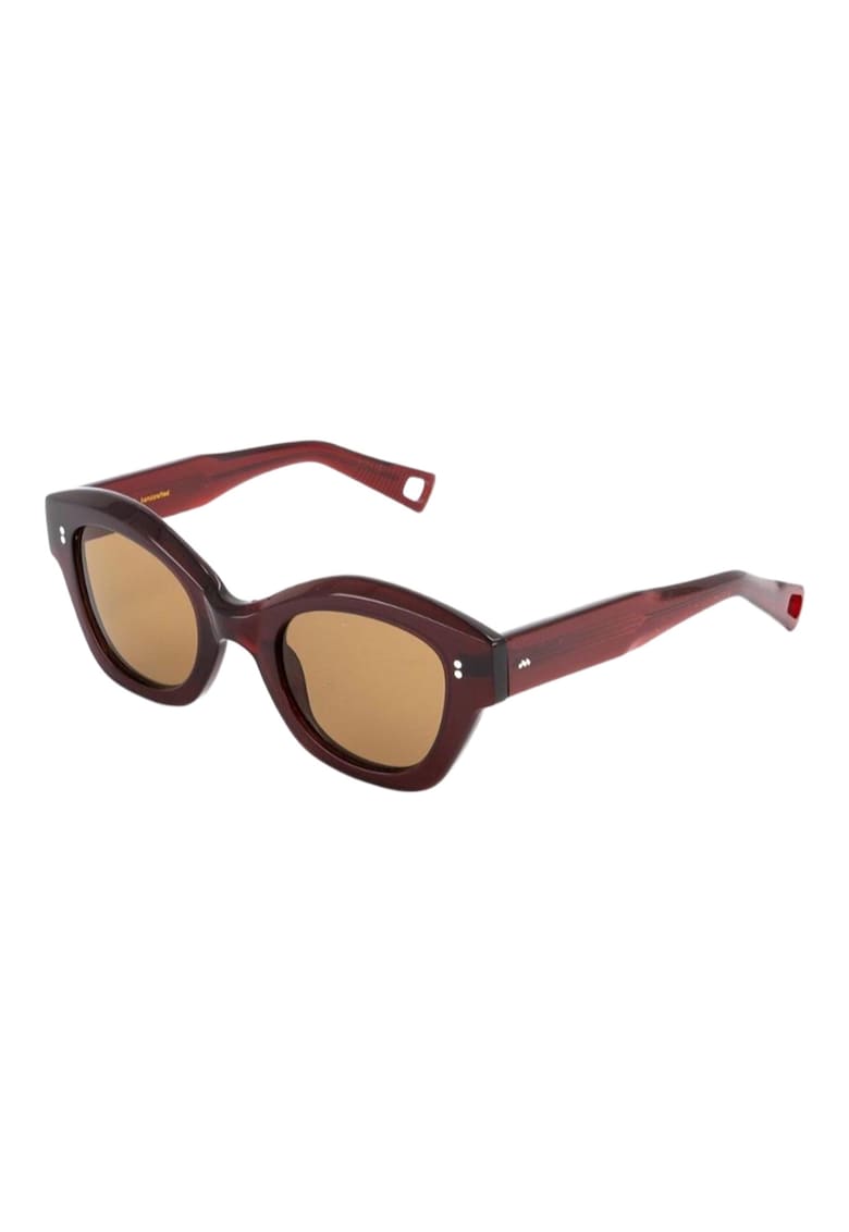 Ochelari de soare cat-eye cu aspect masiv